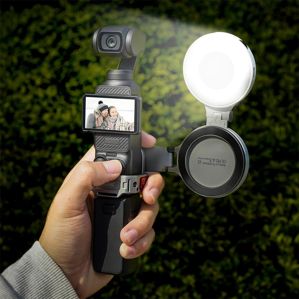 Magnetic Adapter Frame for JI Osmo Pocket 3 Desktop Mount Base Expansion Bracket Protective Case Photography Camera Accessories