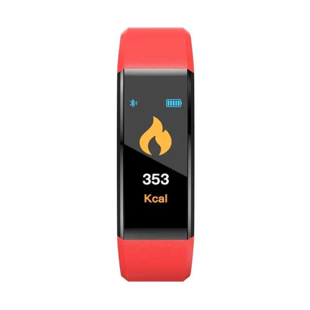 Smart Sports Bracelet MenAnd Women Pedometer Heart Rate Blood Pressure Fitness Ttracker Smartwatch Bluetooth For iOS Android+BOX
