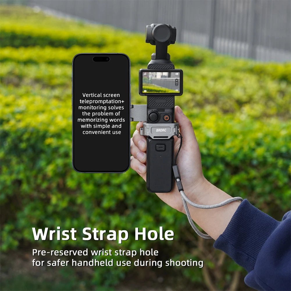 Magnetic Adapter Frame for JI Osmo Pocket 3 Desktop Mount Base Expansion Bracket Protective Case Photography Camera Accessories